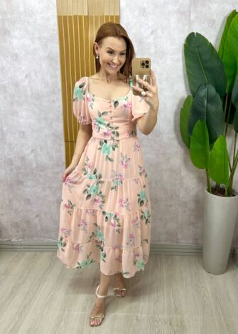 Milla Chic - Vestido Valéria Em chiffon