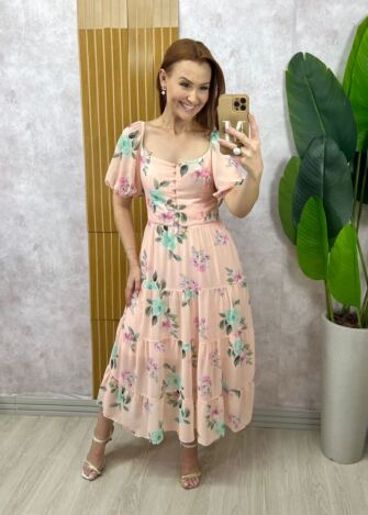 Milla Chic - Vestido Valéria Em chiffon