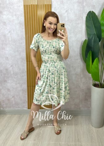Vestido Comfy Nádia estampado - Milla Chic
