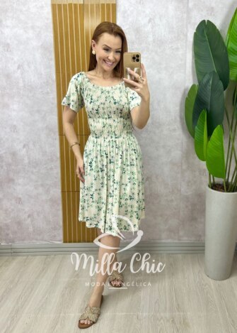 Vestido Comfy Nádia estampado - Milla Chic