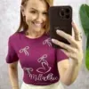 Milla Chic - Blusa Adelina Em Malha Bordada - Cappuccino (cópia)