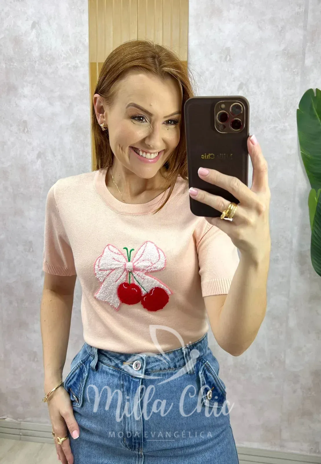 Milla Chic – Blusa Magali Em Tricot – Preta (cópia) Milla Chic - Blusa Magali Em Tricot - Preta (cópia)