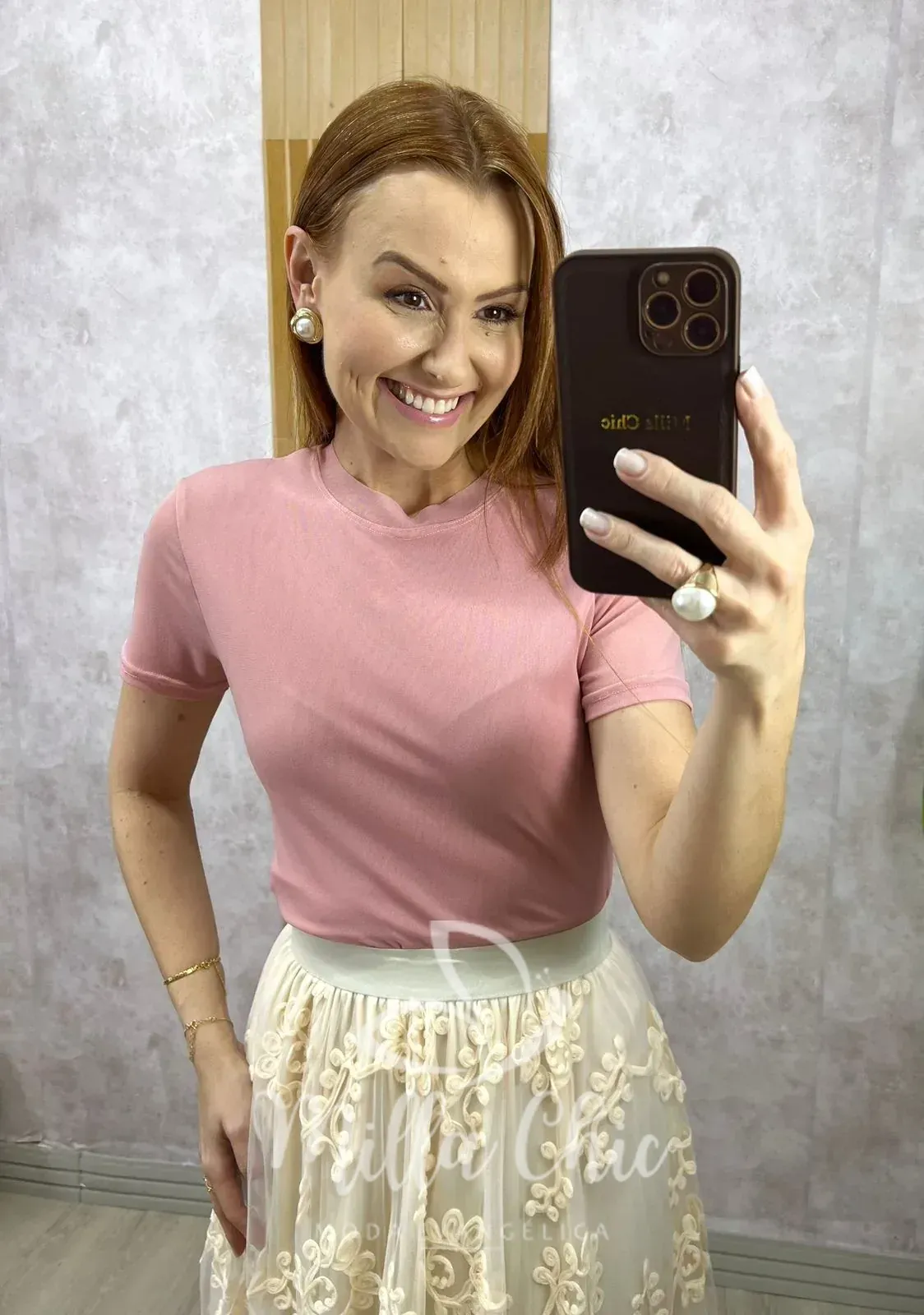 Milla Chic – Blusa Magnólia Em Tule – Branca (cópia) Milla Chic - Blusa Magnólia Em Tule - Branca (cópia)