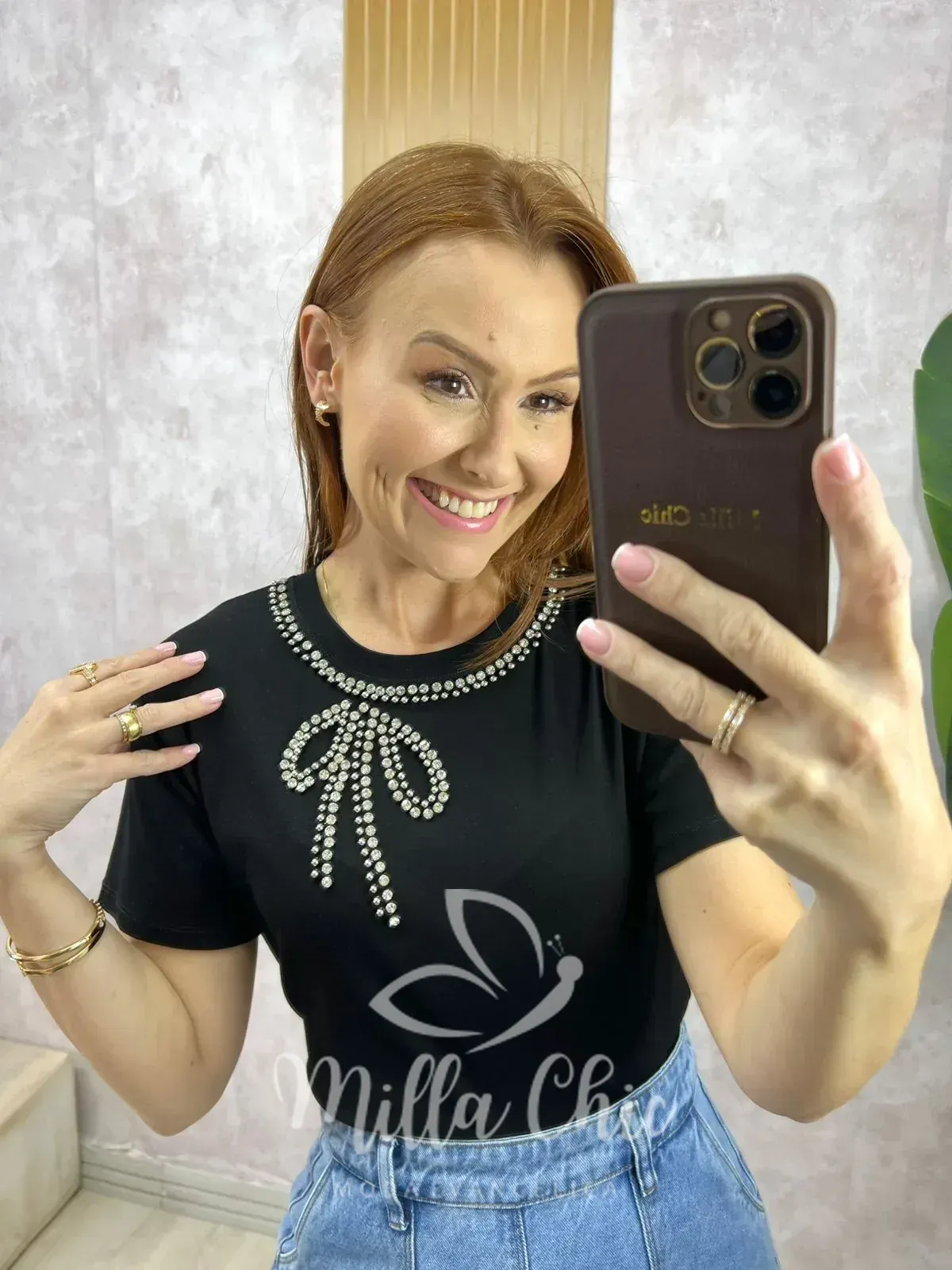 Milla Chic – Blusa Manu Bordado Laço – Rosa (cópia) Milla Chic - Blusa Manu Bordado Laço - Rosa (cópia)