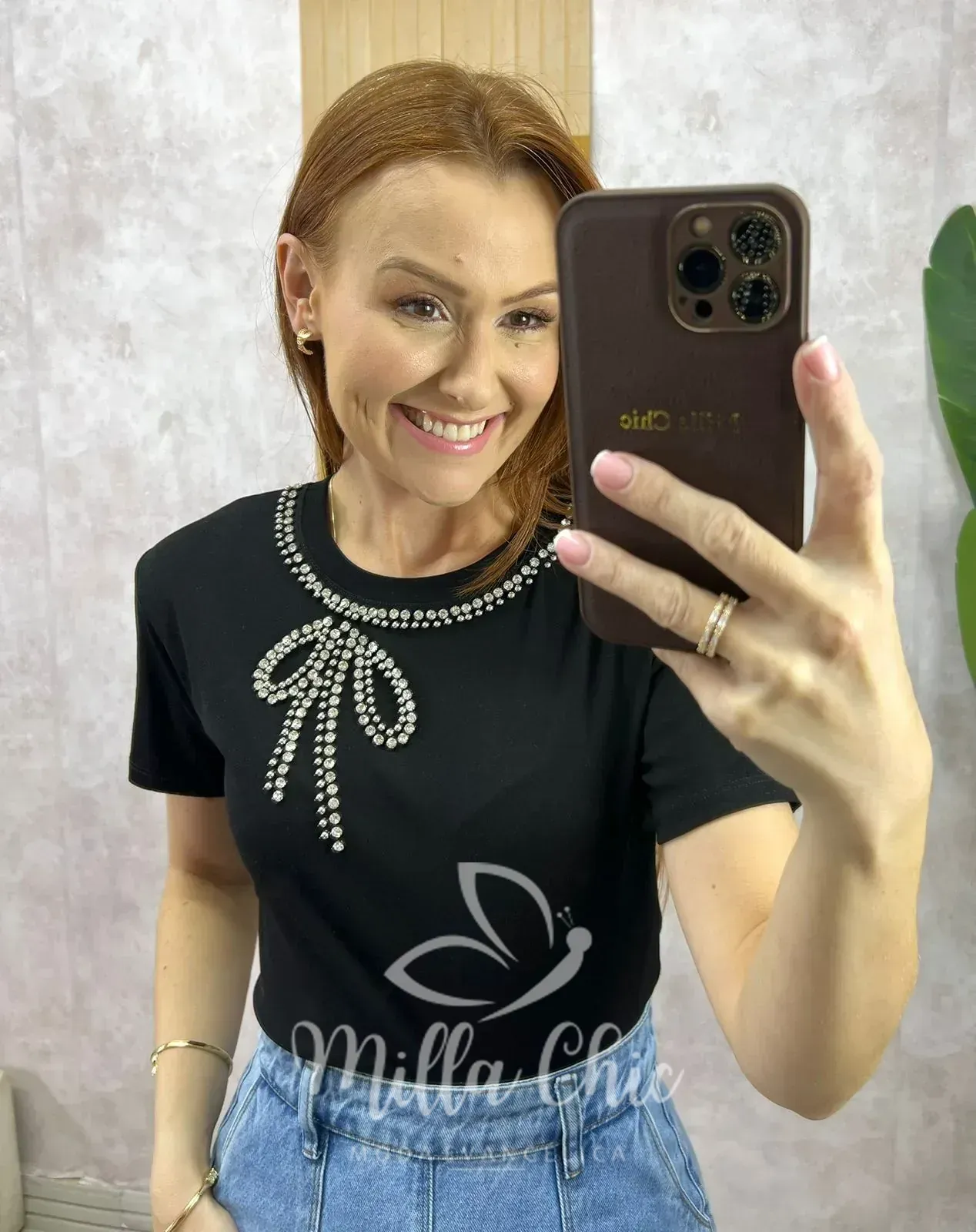 Milla Chic – Blusa Manu Bordado Laço – Rosa (cópia) Milla Chic - Blusa Manu Bordado Laço - Rosa (cópia)