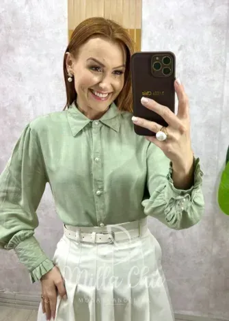 Milla Chic - Camisa Júlia Em Linho