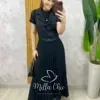 Milla Chic - Conjunto Maria Cecília em Alfaiataria - Preto (cópia)