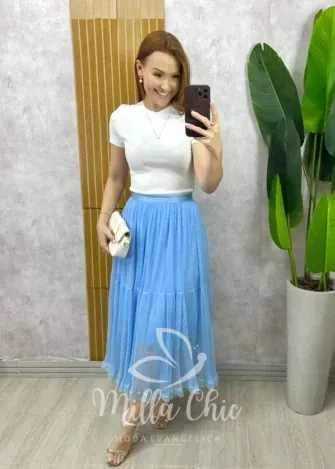 Milla Chic - Saia Angélica Em Tule - aZ