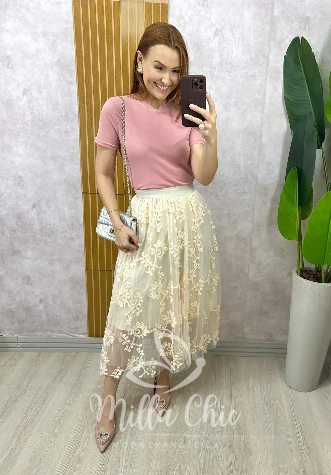 Milla Chic – Saia Celina Em Tule Bordado – Azul (cópia) Milla Chic - Saia Celina Em Tule Bordado - Azul (cópia)