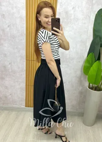 Milla Chic - Saia Hoetência Em Jeans (cópia)