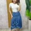 Milla Chic – Saia Jeans Maisa Milla Chic - Saia Jeans Maisa