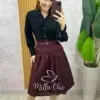 Milla Chic – Saia Maria Olívia Em Alfaiataria – Branca (cópia) Milla Chic - Saia Maria Olívia Em Alfaiataria - Branca (cópia)