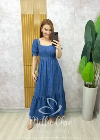 Milla Chic - Vestido Jeans Cristina