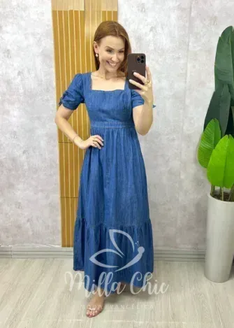 Milla Chic - Vestido Jeans Cristina