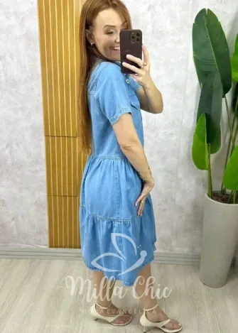 Milla Chic - Vestido Jeans Mileide