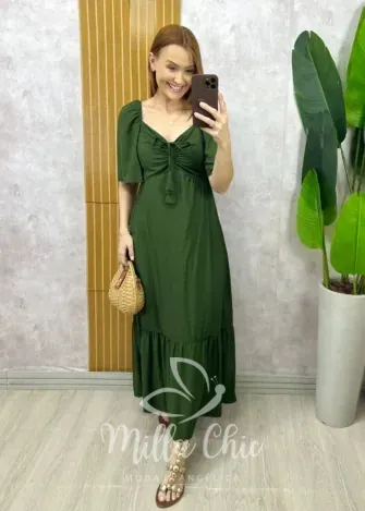 Milla Chic - Vestido Juliana Em Viscolinho