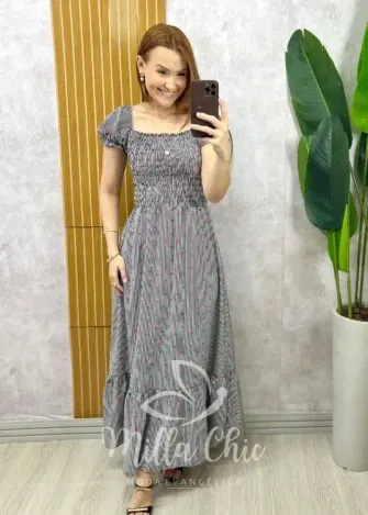 Milla Chic - Vestido Mônica - Azul (cópia)