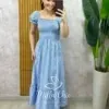 Milla Chic – Vestido Noêmia Em Viscolinho Em Poá- Azul (cópia) Milla Chic - Vestido Noêmia Em Viscolinho Em Poá- Azul (cópia)