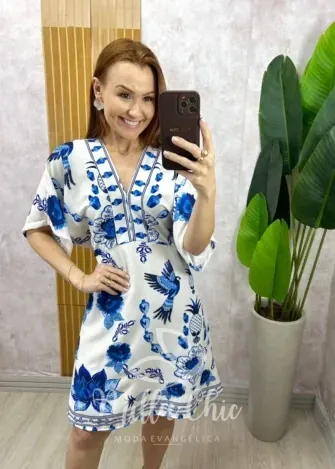 Milla Chic - Vestido Sartori - Azul