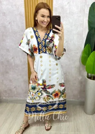 Milla Chic - Vestido Sartori Mid - Branco