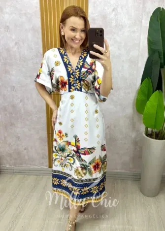 Milla Chic - Vestido Sartori Mid - Branco