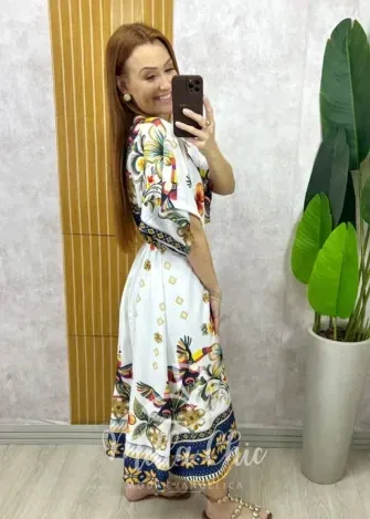 Milla Chic - Vestido Sartori Mid - Branco