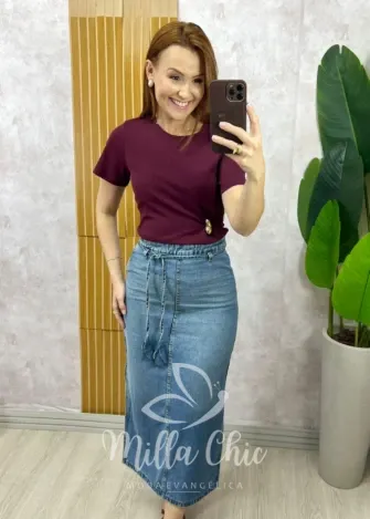 Milla Chic - Blusa Amora - Branca (cópia)