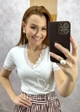 Milla Chic - Blusa Grace - Branca