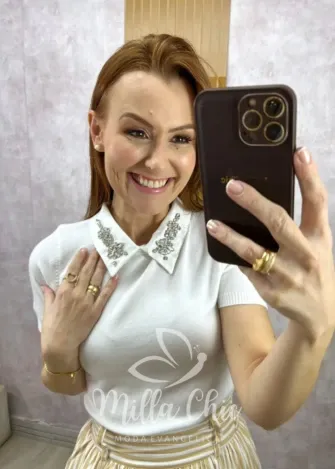 Milla Chic - Blusa Grace - Branca (cópia)