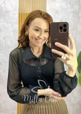 Milla Chic - Blusa Livia em renda (cópia)