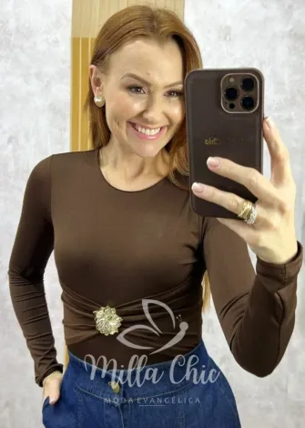 Milla Chic - Body Angela em fluity  - Amarelo verão (cópia)