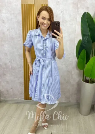 Milla Chic - Chemise Berlim Modelo Pizza