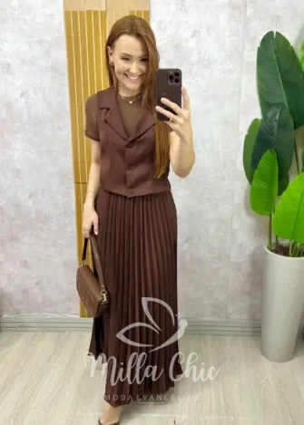 Milla Chic – Conjunto Bruna Plissado – Preto (cópia) Milla Chic - Conjunto Bruna Plissado - Preto (cópia)