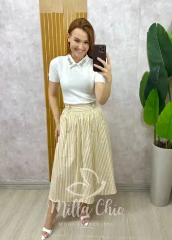 Milla Chic - Saia Belmare - Nude
