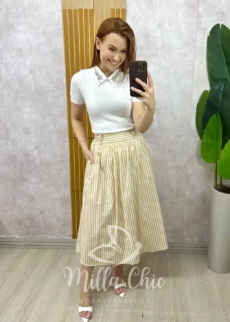 Milla Chic - Saia Belmare - Nude