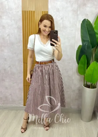 Milla Chic - Saia Belmare - Nude (cópia)
