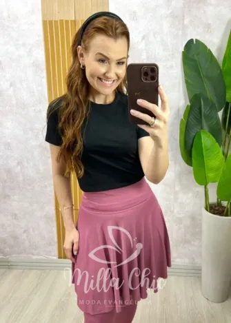 Milla Chic - Saia Legging Confort Fit - Azul (cópia)