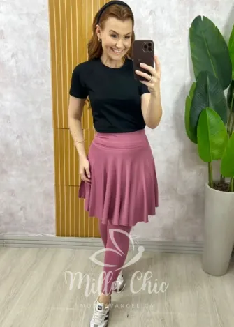 Milla Chic - Saia Legging Confort Fit - Azul (cópia)