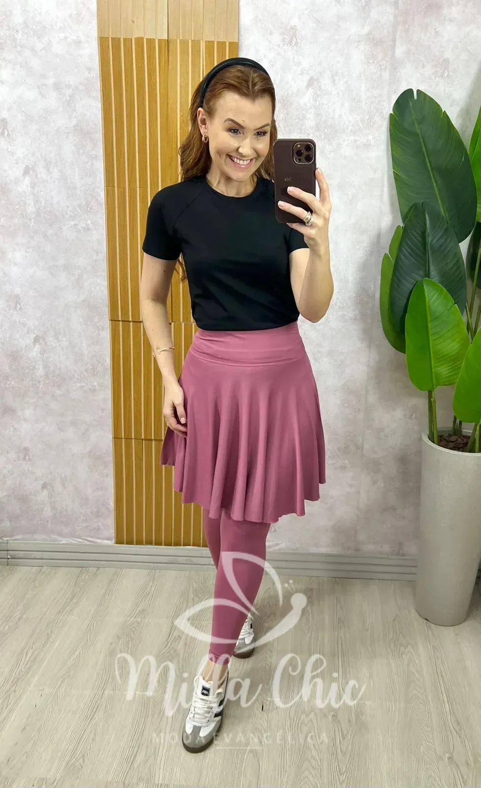 Milla Chic – Saia Legging Confort Fit – Azul (cópia) Milla Chic - Saia Legging Confort Fit - Azul (cópia)