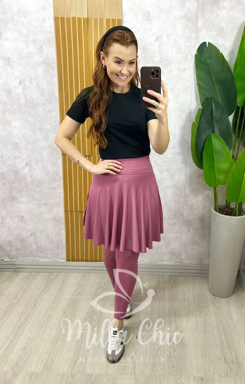 Milla Chic – Saia Legging Confort Fit – Azul (cópia) Milla Chic - Saia Legging Confort Fit - Azul (cópia)