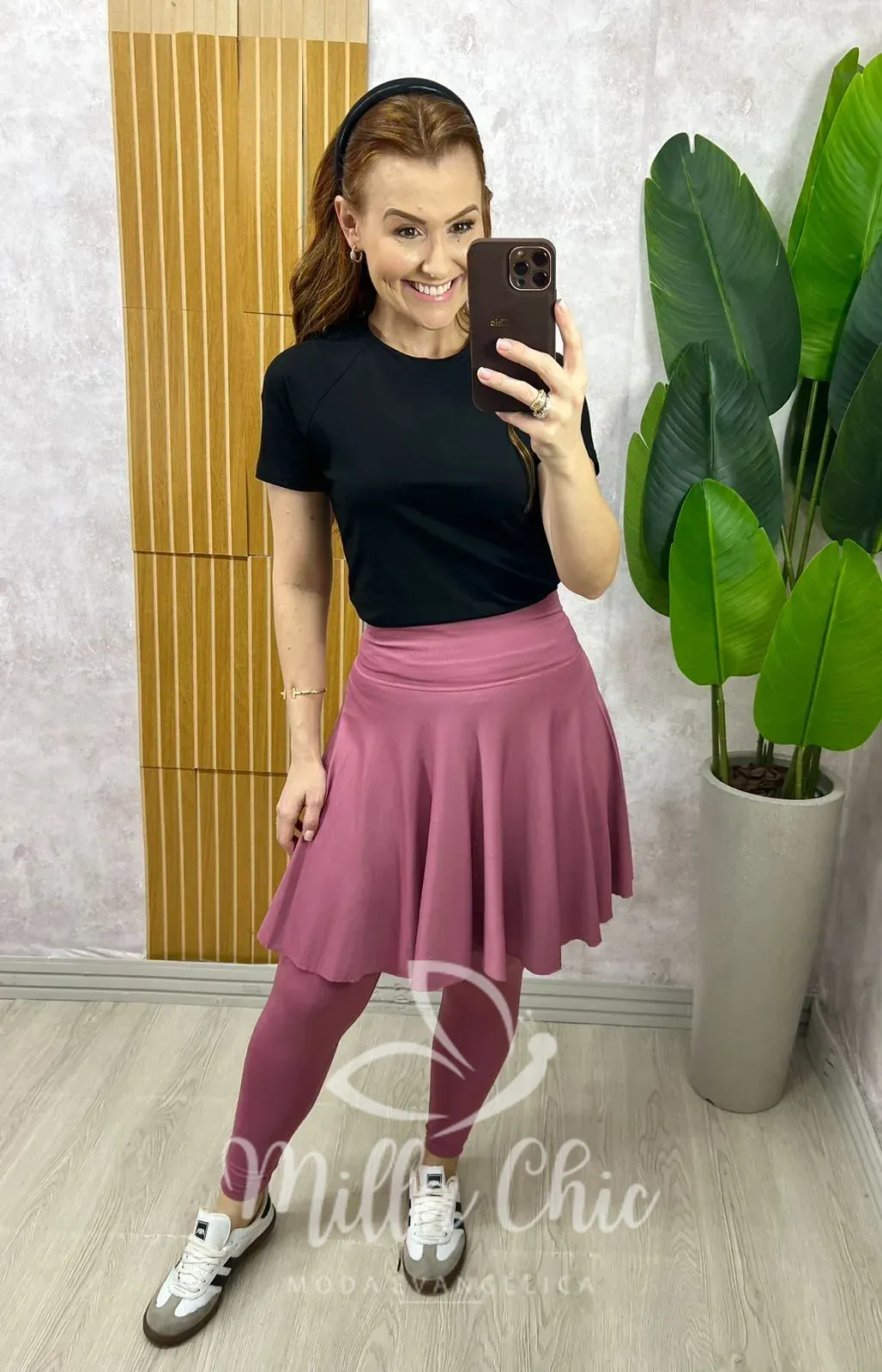 Milla Chic – Saia Legging Confort Fit – Azul (cópia) Milla Chic - Saia Legging Confort Fit - Azul (cópia)