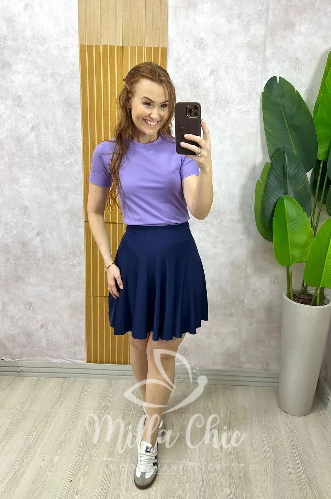 Milla Chic – Short Saia Shape Fit – Açaí (cópia) Milla Chic - Short Saia Shape Fit - Açaí (cópia)