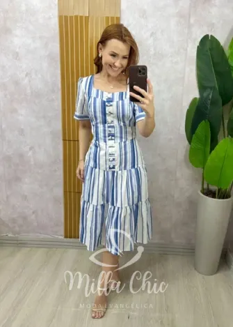Milla Chic - Vestido Arabela Bordado - TerraCota (cópia)