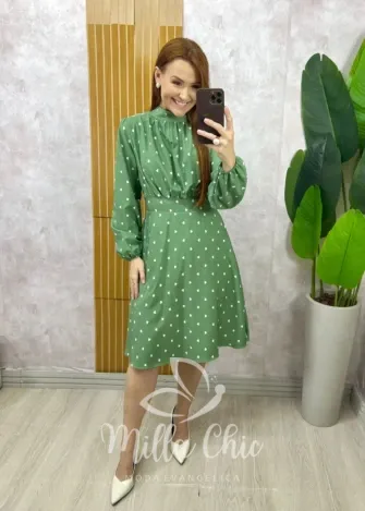 Milla Chic - Vestido Madame - Verde