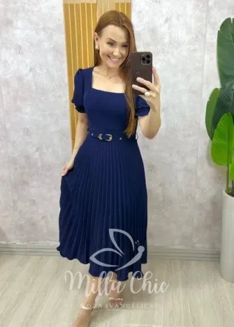 Milla Chic - Vestido Ravena - Azul