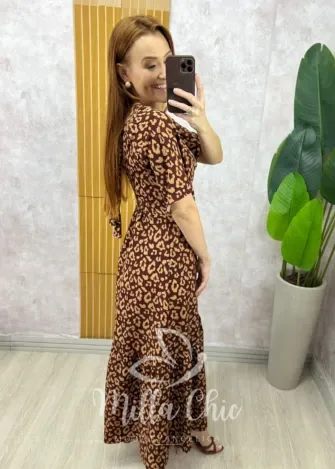 Milla Chic - Vestido Safari chic - Animal Print