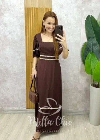 Milla Chic – Vestido Safira Clássica (cópia) Milla Chic - Vestido Safira Clássica (cópia)