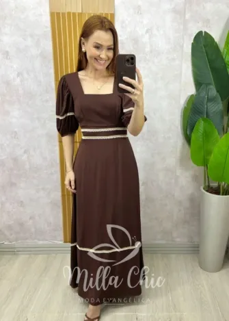 Milla Chic - Vestido Safira Clássica (cópia)