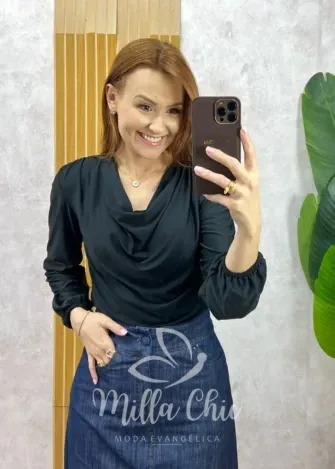 Milla Chic - Blusa Odete - Champagne (cópia)