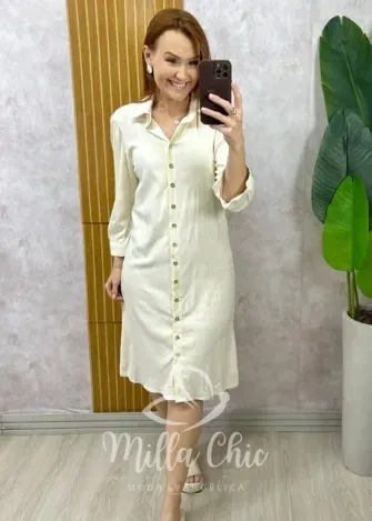 Milla Chic - Chemise Gaby - Areia
